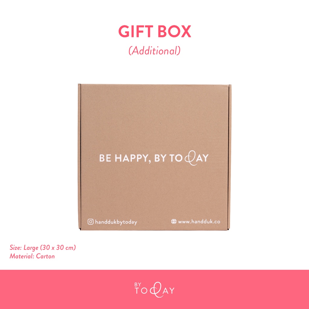 

By Today Gift Box (Handduk Official) - Kotak Kado