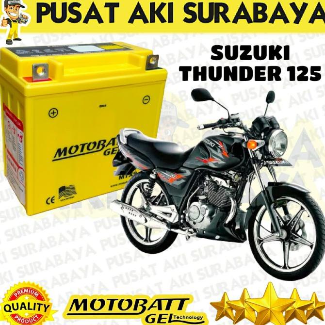 Jaminan Garansi Motobatt Mtx9 Accu Gel Siap Pakai Motor Thunder 125 Debezzz