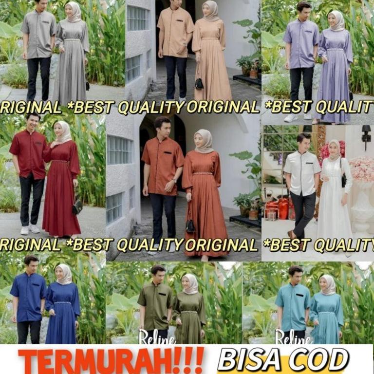REKOMENDASI COUPLE PARTY DRESS / BAJU KONDANGAN KAPEL CAPLE / CP Reline - cp/ UV/ GAMIS DAN KEMEJA N