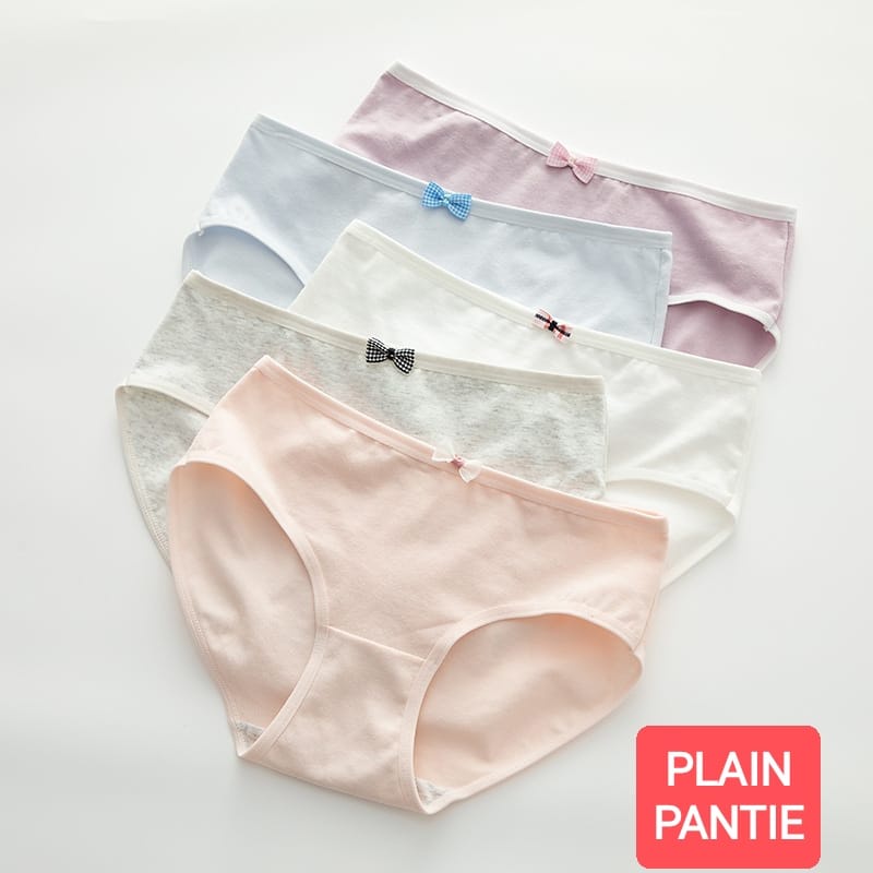 PLAIN PANTIE CELANA DALAM REMAJA ABG WANITA IMPORT NOT SOREX KATUN ADEM