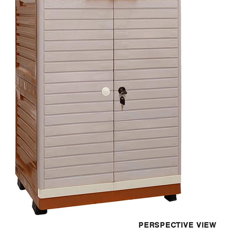 ✱ LEMARI PAKAIAN KUNCI GRAND CLUB MINI 2 SUSUN LEMARI PLASTIK SERBAGUNA CABINET LACI MINIMALIS LEMAR