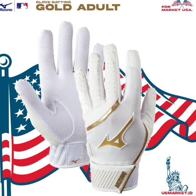 Sarung Tangan Baseball Mizuno MVP Batting Gloves Adult