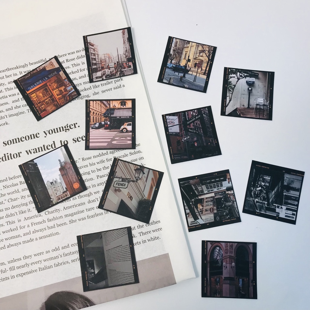 

10 PCS kertas dekorasi journal / jurnal kit / bujo / bullet journal / dekorasi scrapbook / penpal / sticker hp