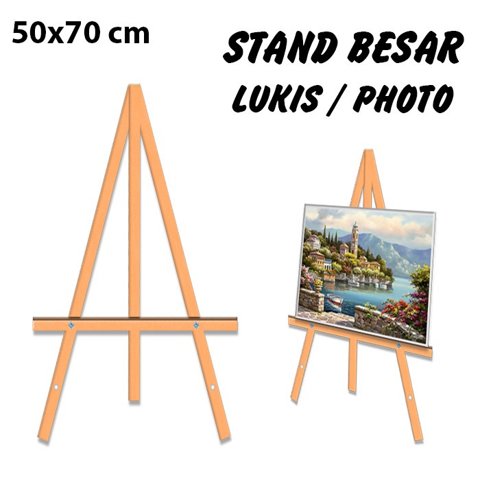 

Terlaris Stand Lukis / Photo Besar Ukuran 50X70Cm