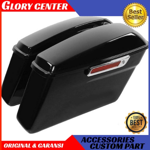 Box Samping Standar Saddlebag Standard Harley Touring 2014 Up Motor