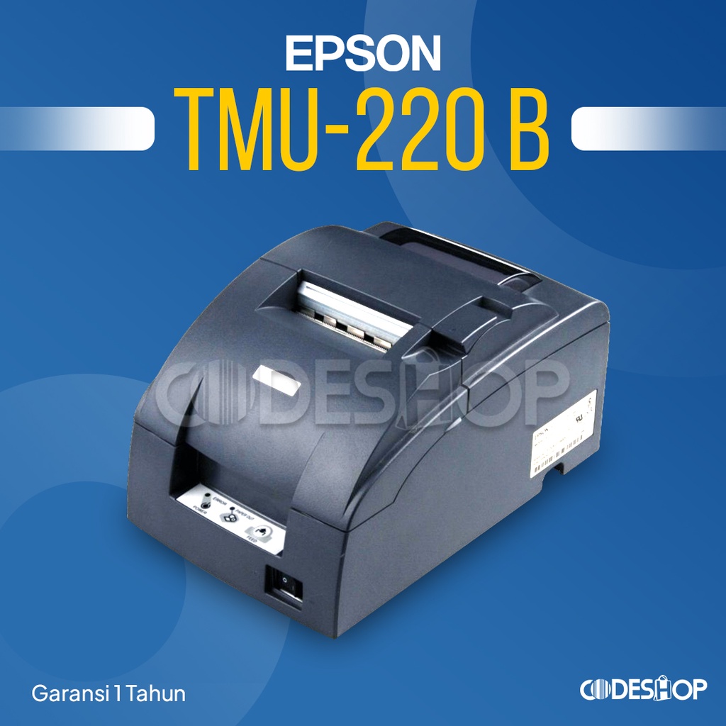 Printer Kasir Dot Matrix EPSON TMU220B Cetak Struk Rangkap BERKUALITAS