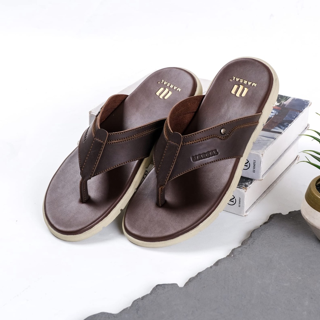 SANDAL JEPIT PRIA SANDAL MARSAL ORIGINAL SENDAL IBRA 001 SENDAL BRAN DENGAN LAPISAN KULIT SENDAL PASHION PRIA