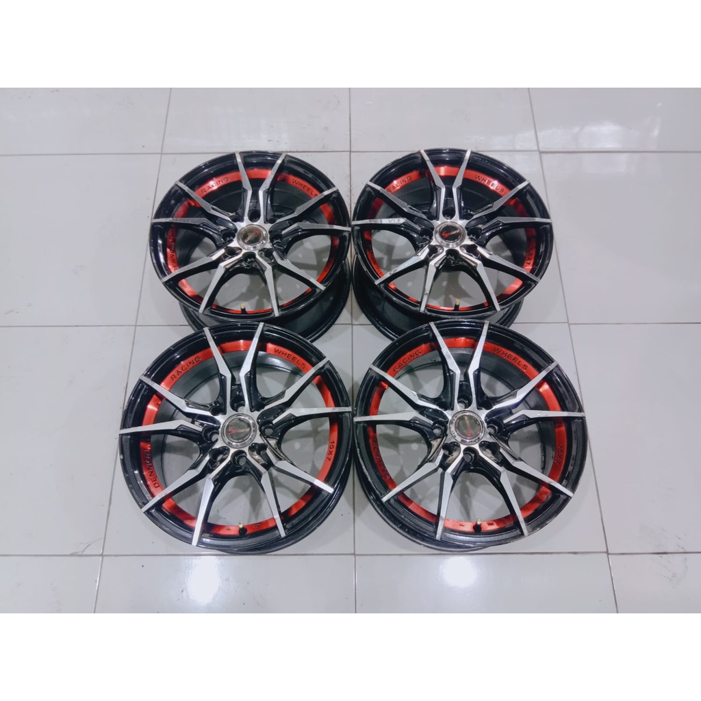 VELG RACING SEKEN COPOTAN MOBIL SEKEN RING 15 UNTUK BRIO AGYA CALYA VIOS MOBILIO