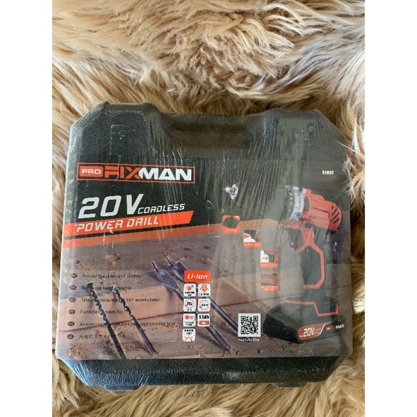 Fixman Cordless Power Drill 20v