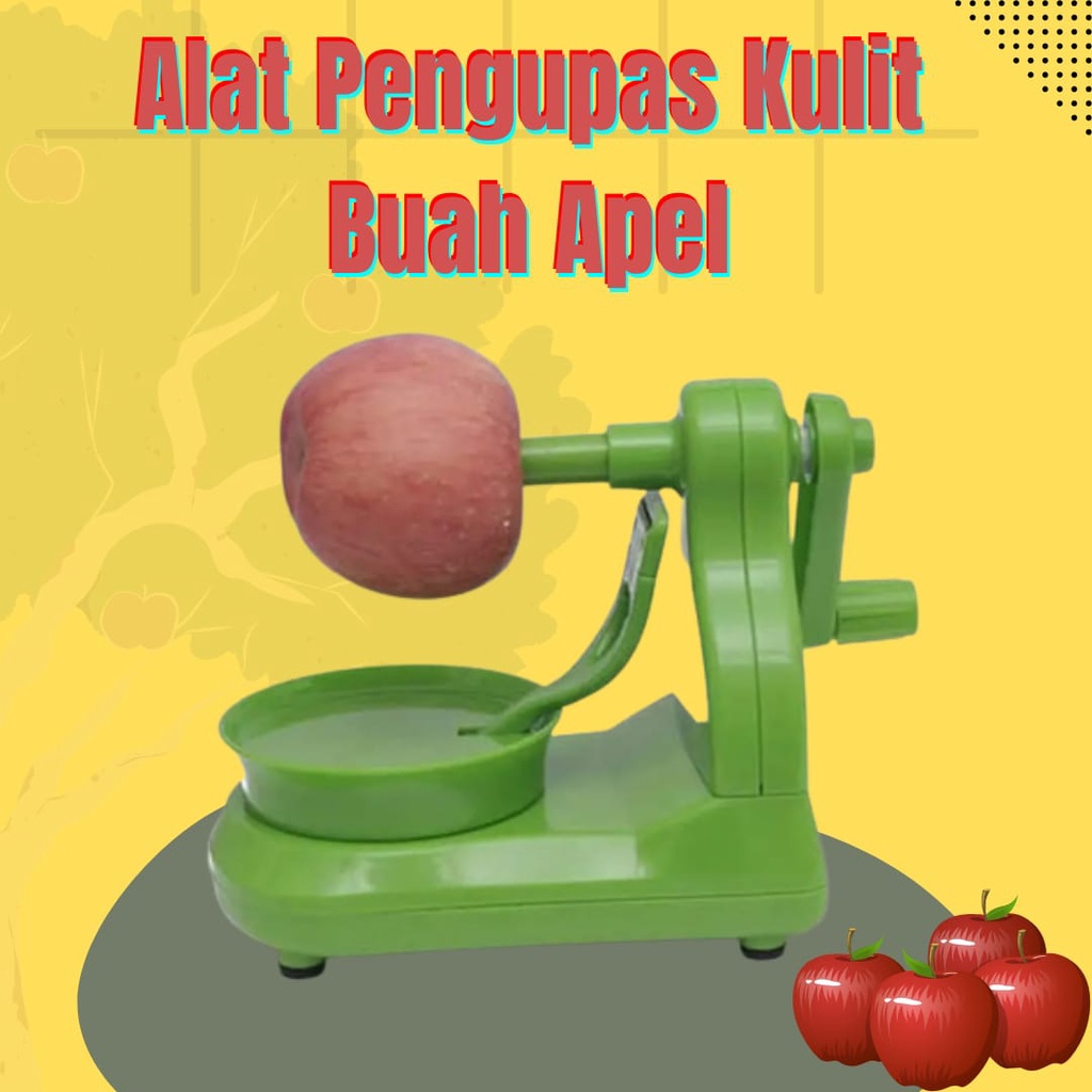 Alat Pengupas Kulit Buah Apel Pir Apple Peeler Pisau Kupas Kulit Buah