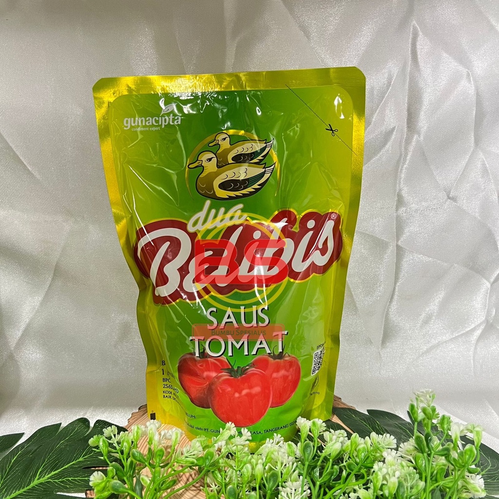 DUA BELIBIS SAUS TOMAT / SAUS TOMAT POUCH 1KG / SAMBAL TOMAT ISI ULANG