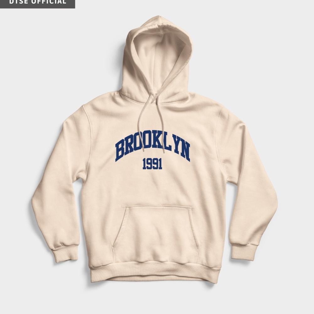 MENARIK Jaket Sweater Hoodie Pria Wanita Terbaru Distro Cowok Keren Hodie Casual Switer Brooklyn 199