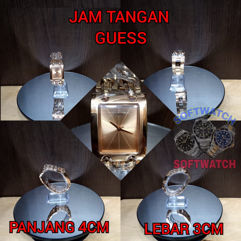 JAM TANGAN ARLOJI GUESS ASLI 100% ORIGINAL WANITA