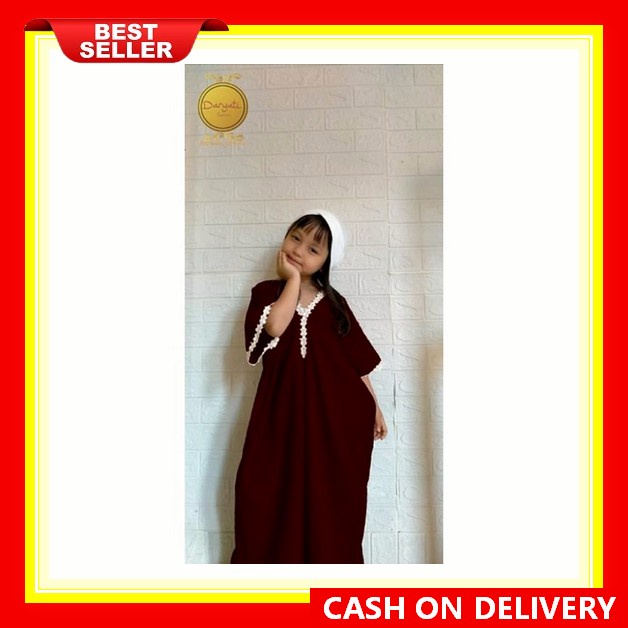 [Art. 35103] Alila Kaftan-Kaftan/Dress Couple Ibu Dan Anak Usia 2-8 Tahun Bahan Airflow Pakaian Gami