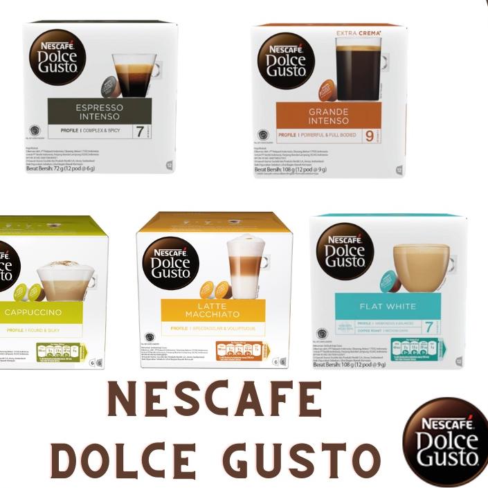 

❄ Nescafe Dolce Gusto Capsule Coffee NDG Original All Varian ➫