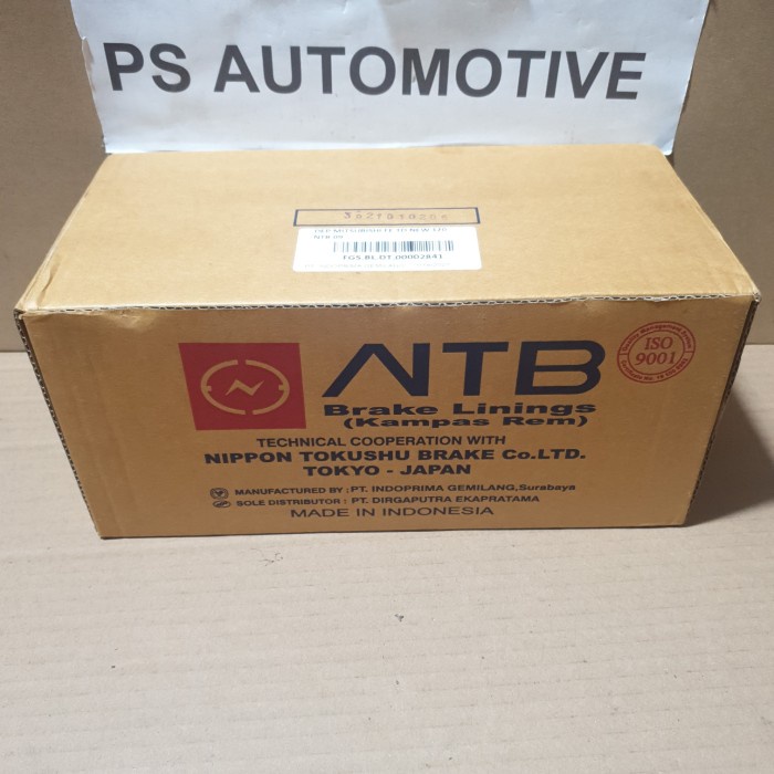 Brake Lining Mitsubishi Canter Ps125 Hdx Ntb M040-1