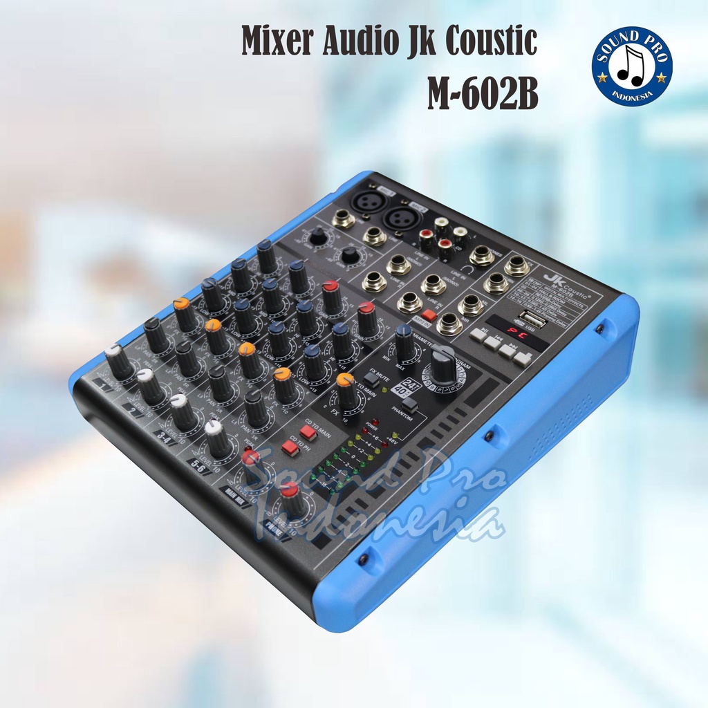 Mixer Audio Jk coustic M 602 B