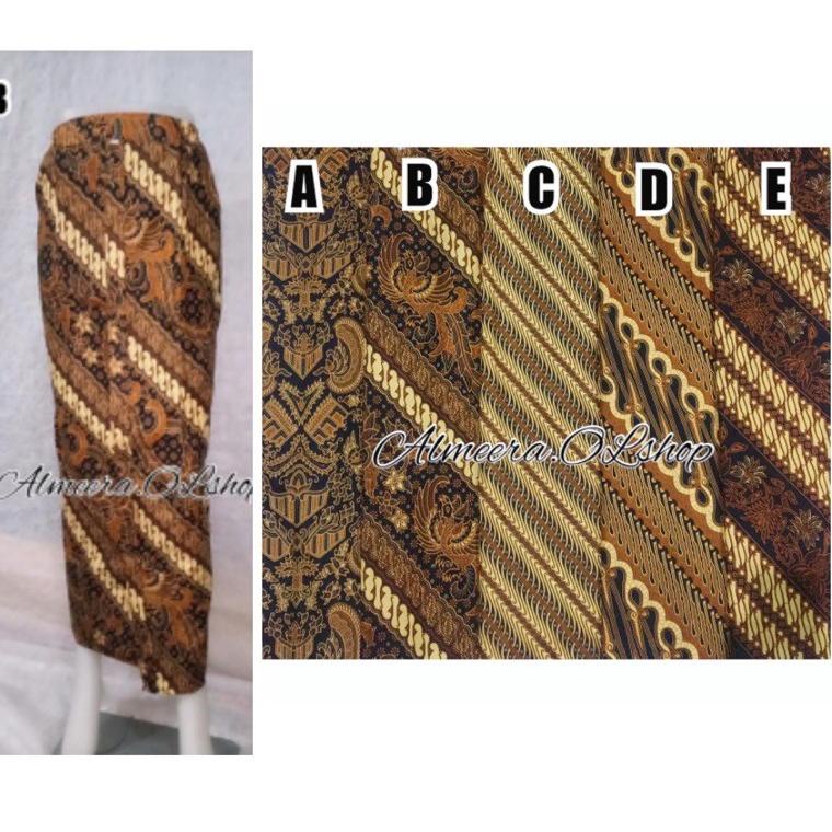 LANGSUNG KIRIM jarik wiru jadi langsung pakai warna coklat wanita