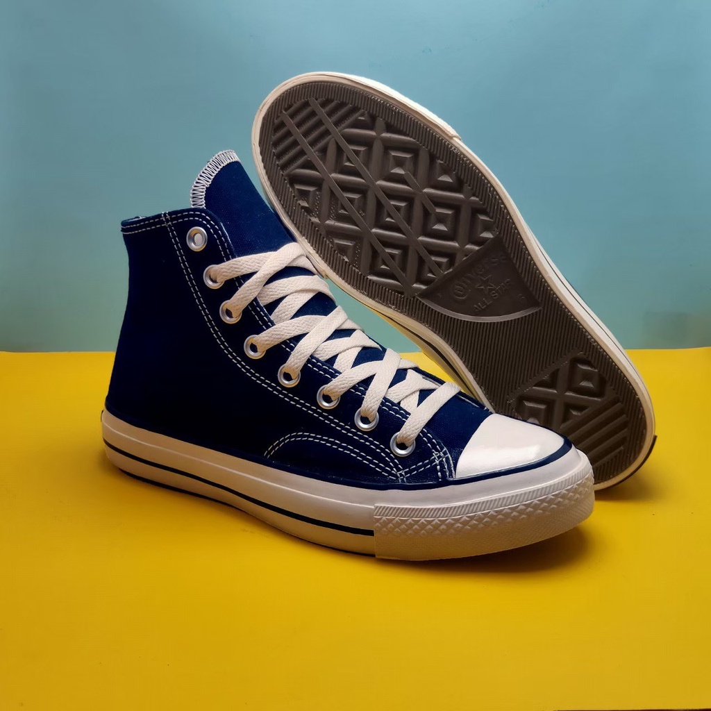 Sepatu Converse 70s HI Navy Premium/Converse 70s Biru Navy