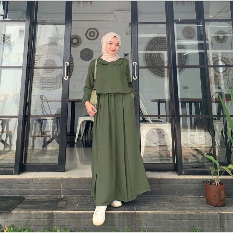 dress zafina kekinian terbaru cingkel airflow premium terlaris