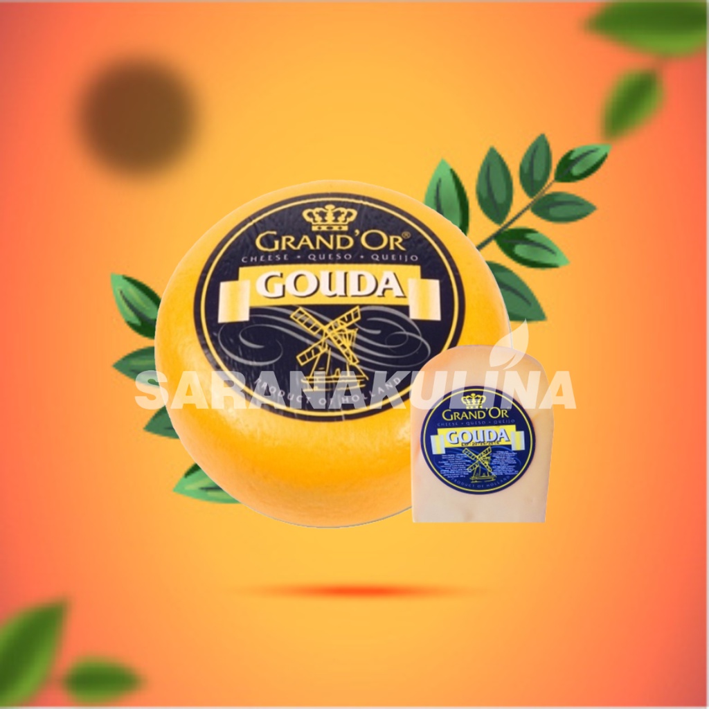 

Keju Gouda GRAND'OR & GARDELI +- 250Gr