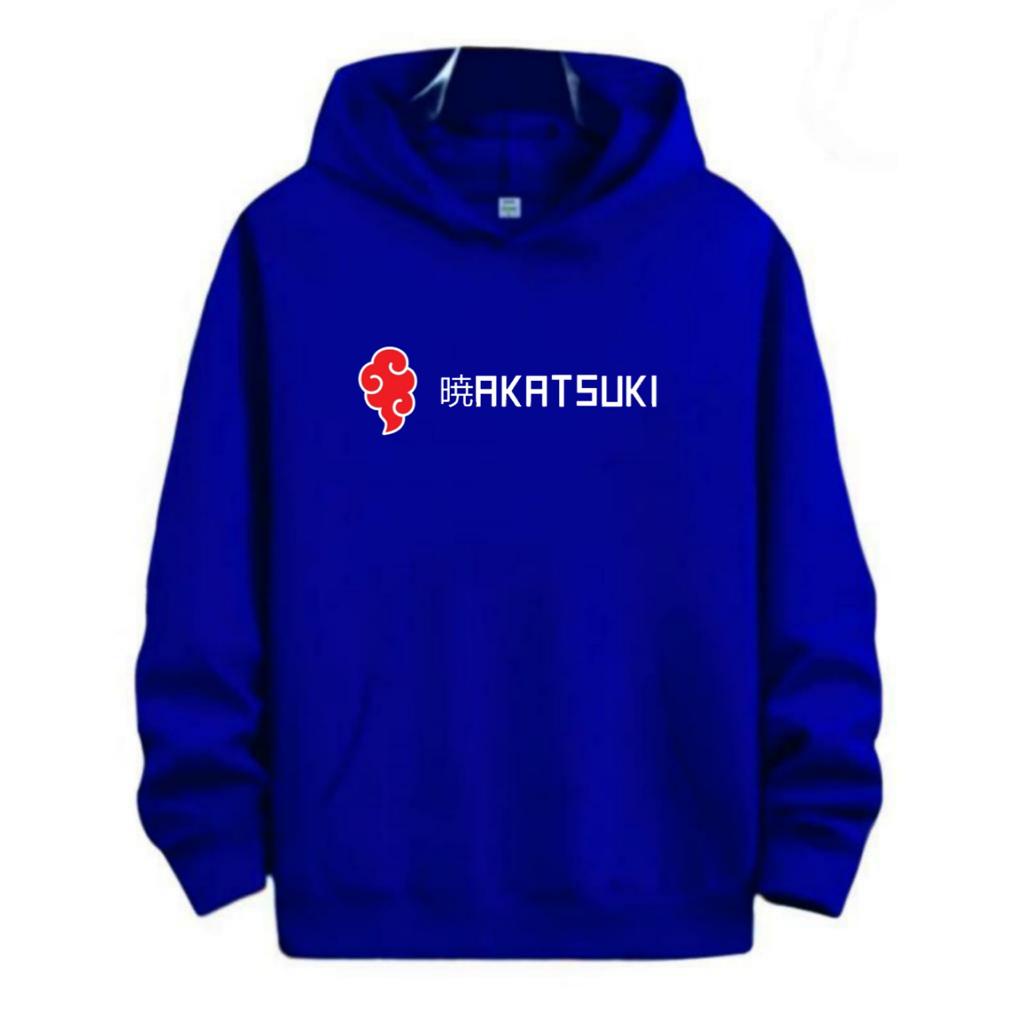 SWEATER HOODIE MODEL AKATSUKI ANIME NARUTO / HOODIE MURAH TERLARIS / HOODIE PRIA DAN WANITA / UNISEX