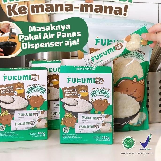 

✭ Fukumi Beras Porang 1 Box Isi 7 Sachet Murah ♠