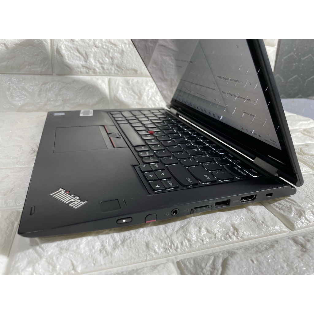 Laptop Second Lenovo Yoga Core i5 / Core i7 SSD Ram 8gb | X380 / L380/ 370