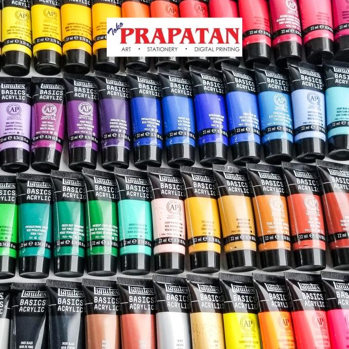 

DISKON Liquitex Basics Acrylic Color 22ml PART 1 / Cat Akrilik