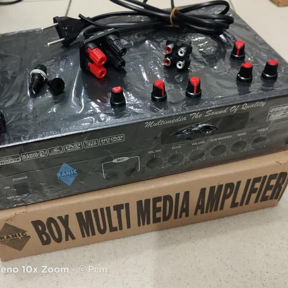 ◌ New asesoris plus kit box besi amplifier dragon ranic multimedia ❉