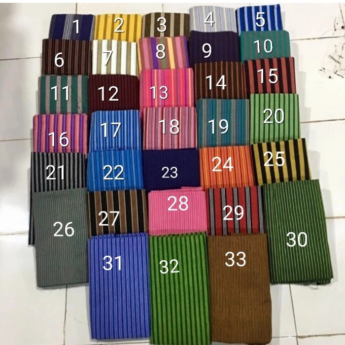 Terlaris Kain Lurik Tenun Garis Lurik Klaten Kain Lurik