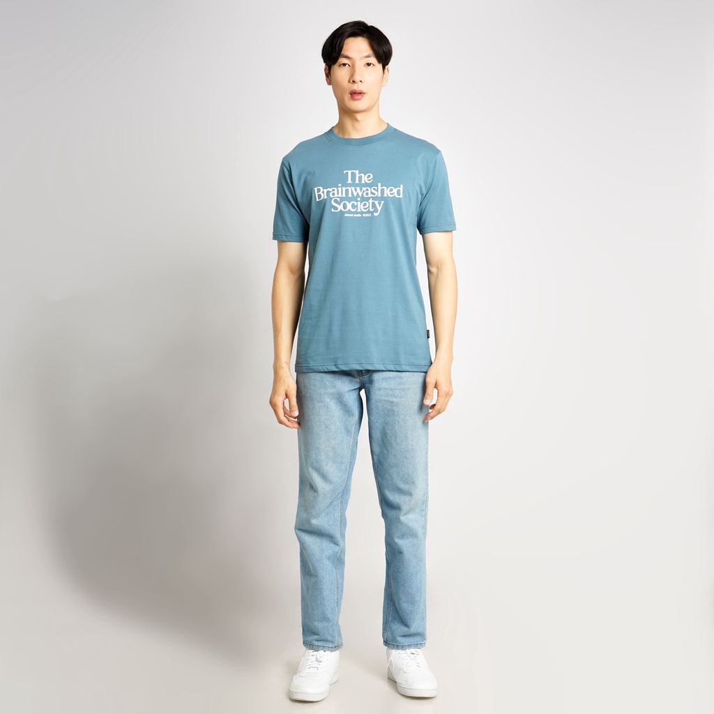 Almost Studio - T-shirt - Tbs - Mineral Blue