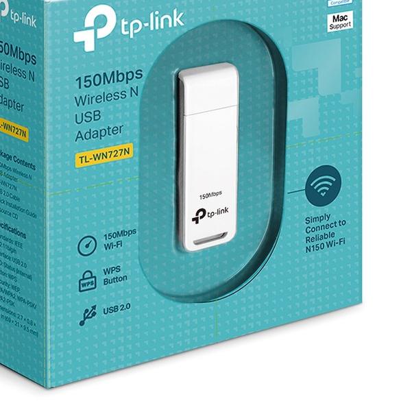♩ Alat Penerima Wifi TP-link 727 - USB Wifi Adapter Wifi Adapter Wireless Adapter USB WIFI Adapter ➭