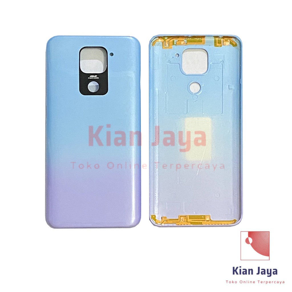 Backdoor Xiaomi Redmi Note 9 Back Cover Tutup Belakang Baterai Cassing Casing Backcase Original