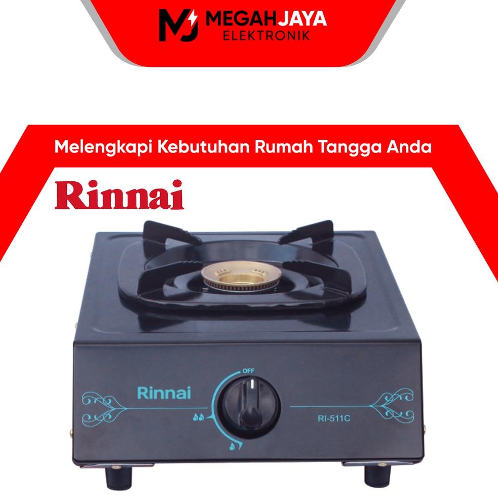 BEST PRODUCT RINNAI KOMPOR RI 511C / RI-511C / RI511 C / RI 511 C (1 TUNGKU) GARANSI RESMI