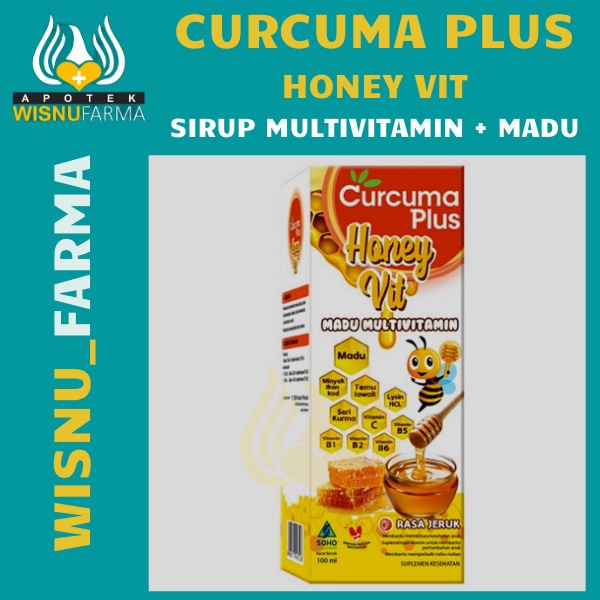 

CURCUMA PLUS HONEY VIT SIRUP MULTIVITAMIN + MADU