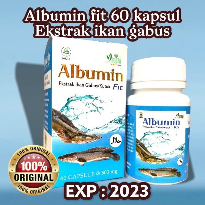 Kapsul Ikan Gabus Extra Ikan Gabus Albuminfit