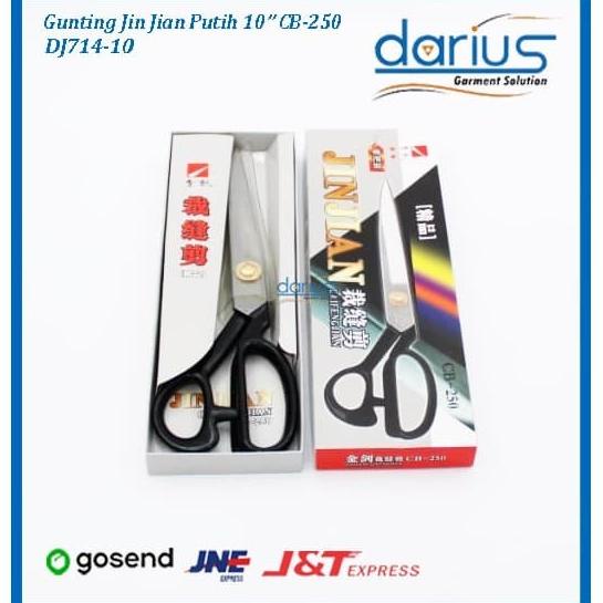 

=====] GUNTING JIN JIAN PUTIH 10" CB-250/GUNTING BAHAN KAIN