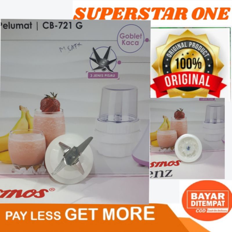 Pisau mounting 4 mata pisau blender cosmos CB-721G cb 721 g cosmos 721 blender cosmos