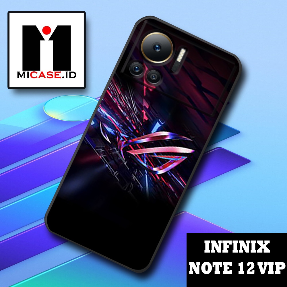 Case INFINIX NOTE 12 VIP - Casing INFINIX NOTE 12 VIP Fashion Case Terbaru 2022 MI.CASE [ ROG ] Soft