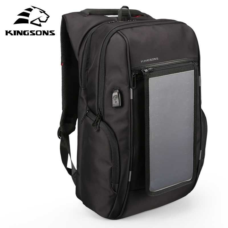 Kingsons KS3140W-I Tas Ransel Solar Panel Backpack Storage Bag Outdoor