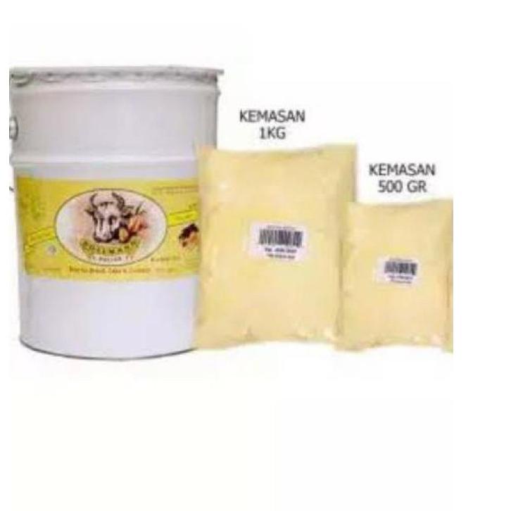 

♪ Hollman Milk Butter 1KG / Mentega Hollmann Butter Mix/Holman 1 KG REPACK ☀