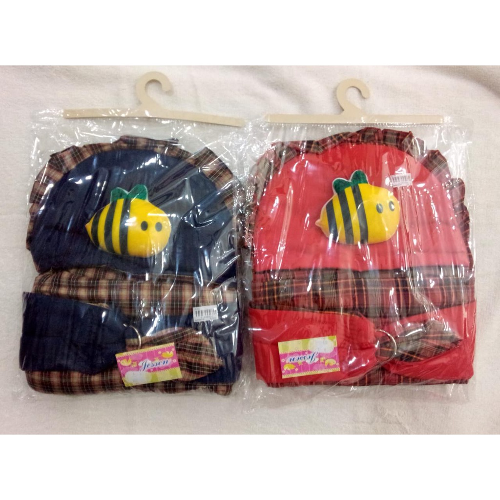 GENDONGAN SAMPING JESSEN GD523/ GENDONGAN BAYI + TOPI MOTIF LUCU SLING BABY GENDONGAN TOPI MURAH