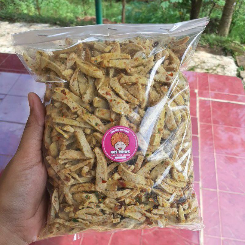 

basreng pedas jagung manis daun jeruk cemilan ciamis 500gram