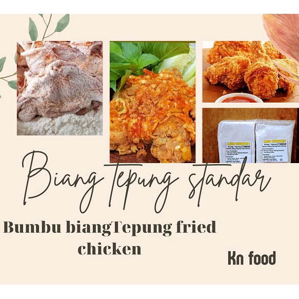 

[Bumbu Dapur]- Biang Tepung bumbu ayam goreng fried chicken 1000 Gram BT Standar