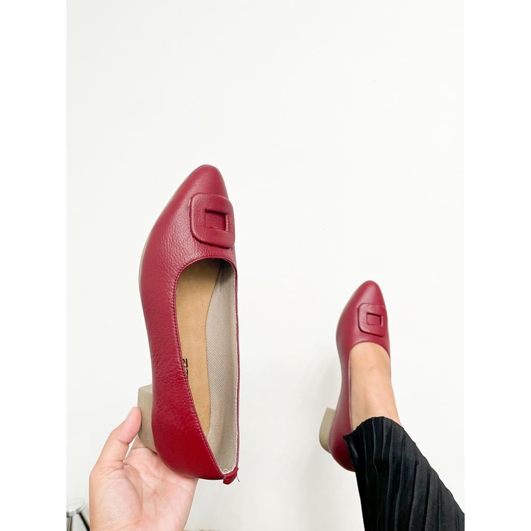 Sepatu Pantofel Wanita hak 3cm / Sepatu Kerja / Sepatu Kondangan Hak 3cm Sepatu Kondangan Sepatu Jal