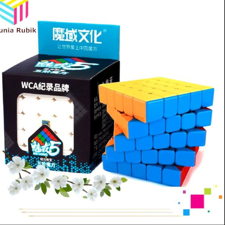 {MXN.15Ma23ѕ} Moyu Meilong Rubik 5x5 Premium Original