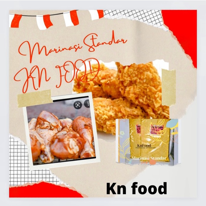 

[Ready Stock]COD Tepung Bumbu Rendaman Marinasi Ayam Goreng / Fried Chicken -1000 Gram