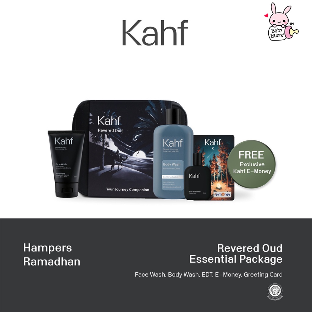 ❤ BELIA ❤ KAHF Paket Ramadhan Hampers | Invigorating Waterfall | Humbling Forest | Revered Oud | True Brotherhood | BPOM