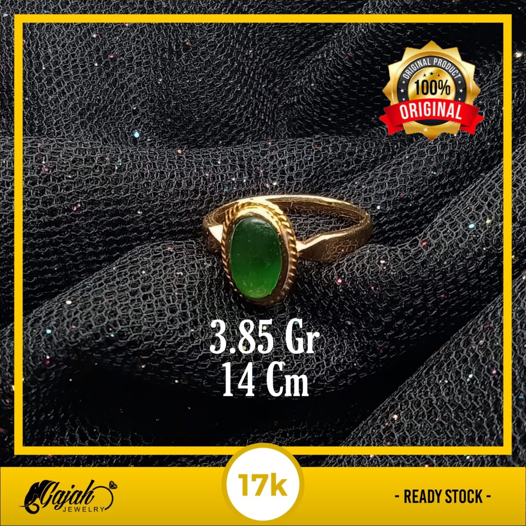 Cincin Emas 17K - 3.85 Gr Kadar 750 - 4385